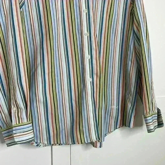 Orvis Striped Collared Button Drop Shirt - Picture 6 of 7